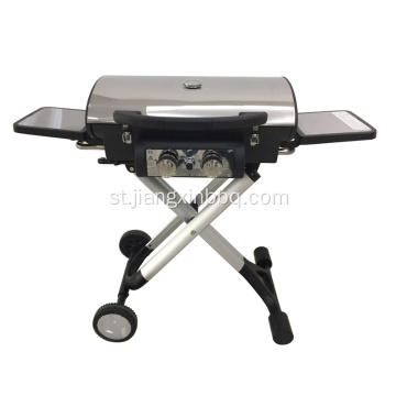 Aluminium Die-Cast Alloy 2 Burners Gas Grill